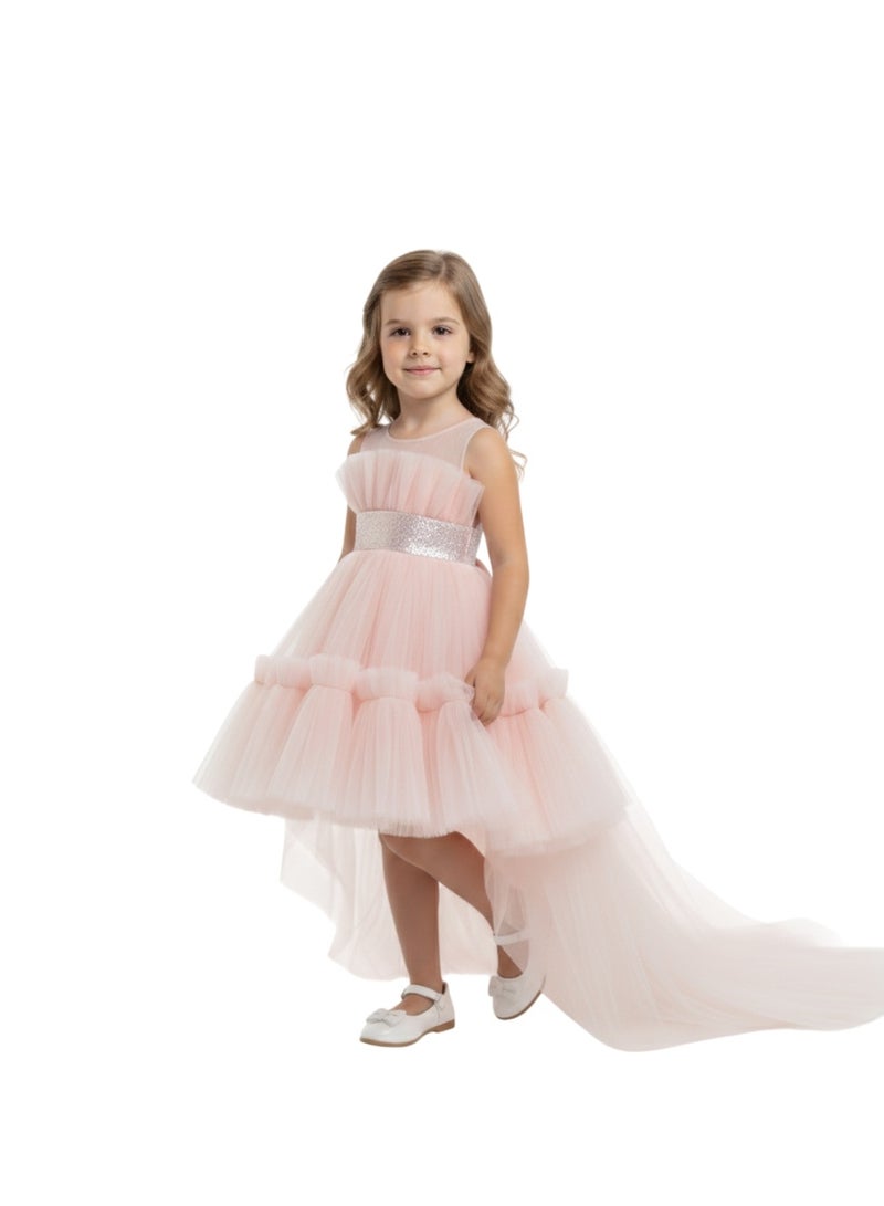 D'Daniela Layered Tulle Dress - Image 4